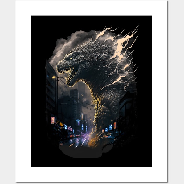 Godzilla Monster Kaiju 12 Wall Art by LetShirtSay